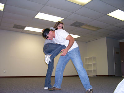 Logan's Martial Arts students training
