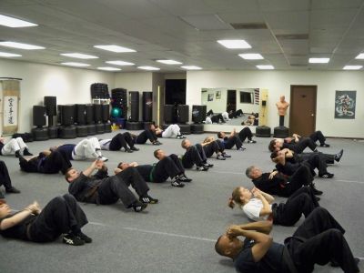 Kenpo class at Logan's Martial Arts