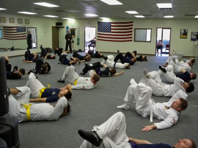 Kenpo class at Logan's Martial Arts