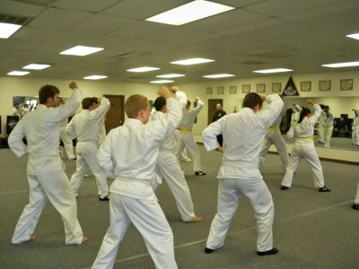 Kenpo class at Logan's Martial Arts