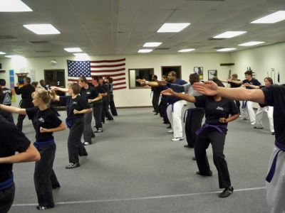 Kenpo class at Logan's Martial Arts