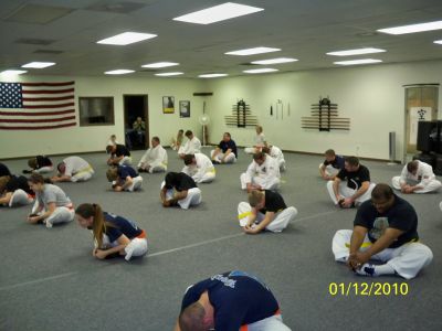 Kenpo class at Logan's Martial Arts