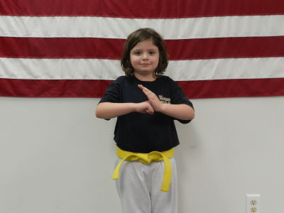 Kids martial arts class at Logan's