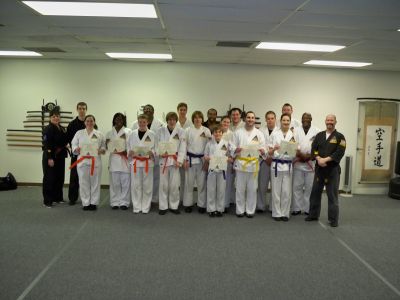 Congratulations to all who tested January 30, 2010