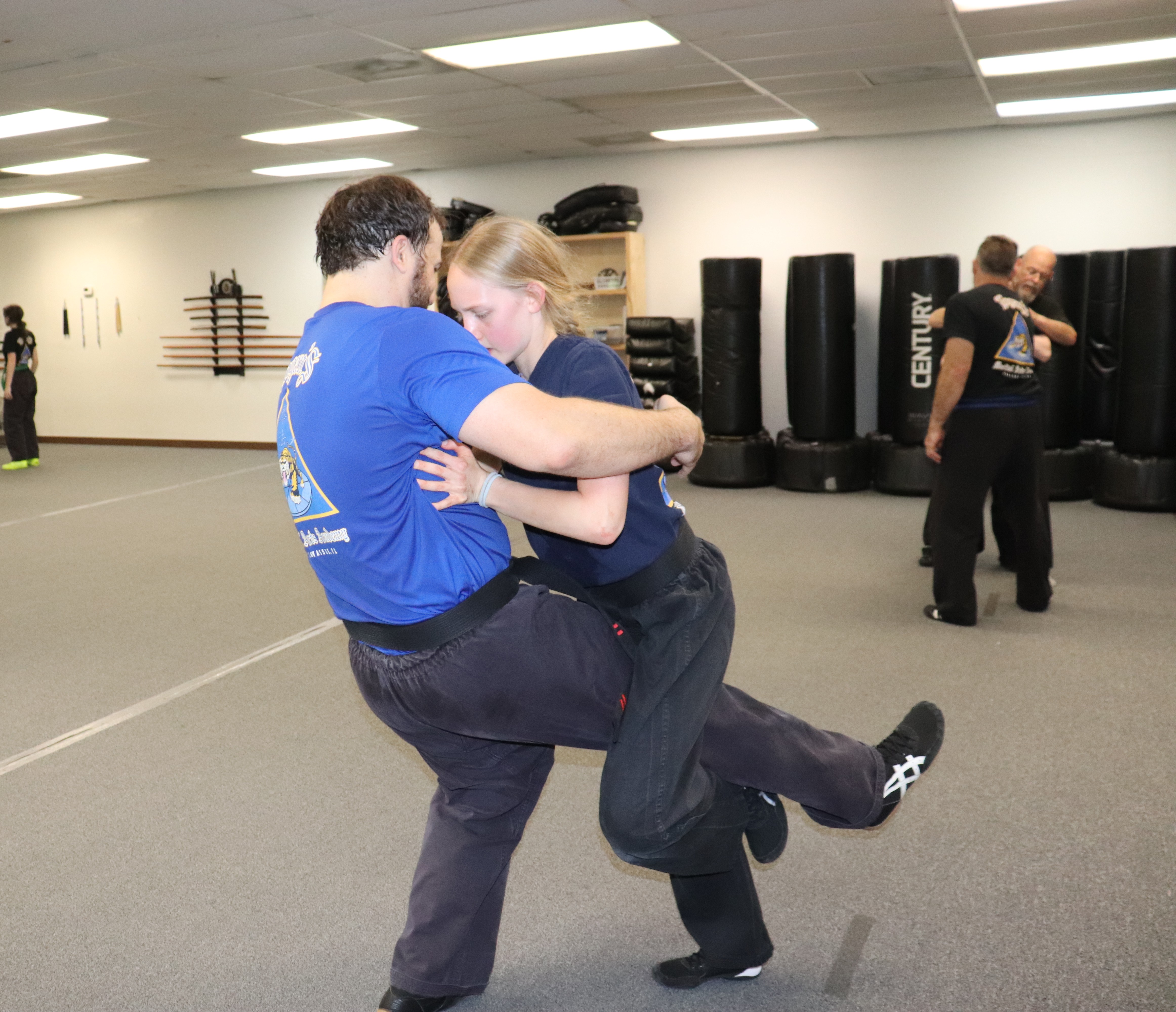 Front Bear Hug Defense